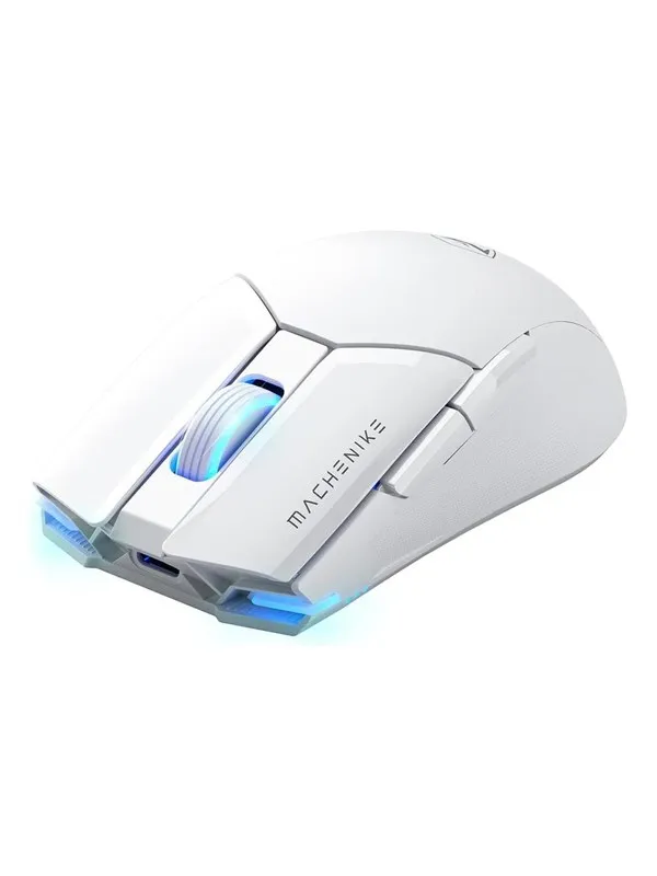 Machenike M7 Pro Wireless Gaming Mouse - White - 6 - Hvit
