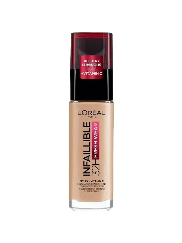 L'Oréal Paris Liquid SPF 25 Foundation 30â¯ml.- 125 Natural Rose