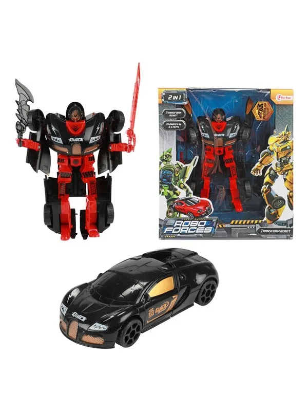 Roboforces Transform Car Robot - Assorted