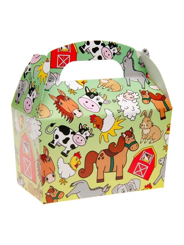 LG-Imports Farm animals giveaway box 12 pcs.