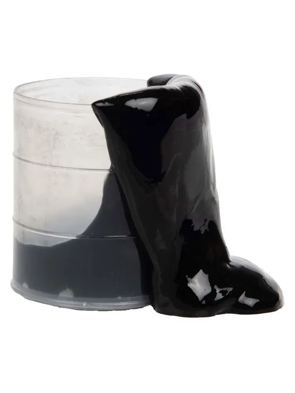 Toi-Toys Crazy Slime Black Slime in Mini Oil Barrel