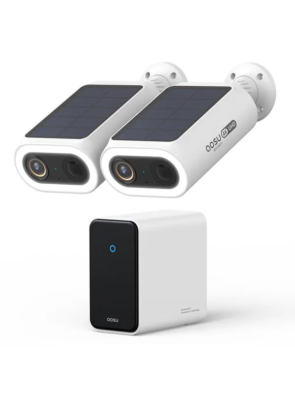 Aosu 4K SolarCam P1 Max with HomeCortex System - 2