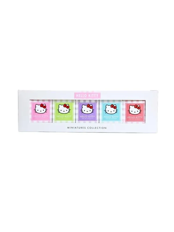 Hello Kitty Iconic Vichy Miniature Set 5â¯ml x 5 Eau de Toilette