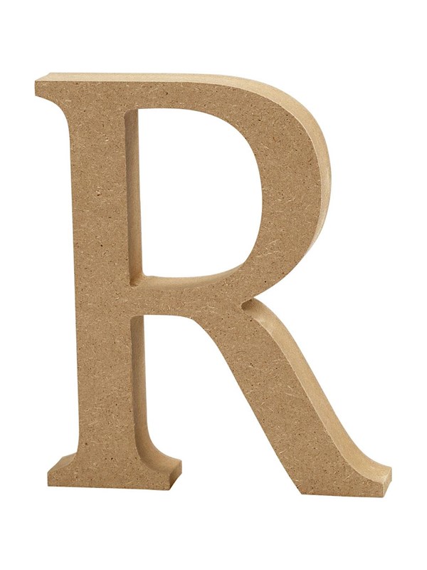 Creativ Company Letter R MDF 13cm 1pc.