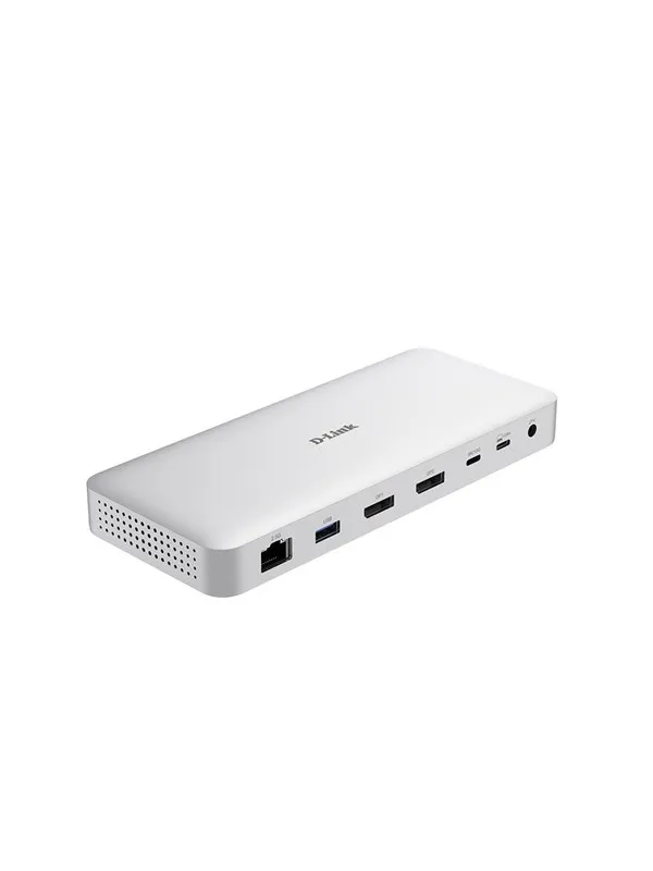 D-Link DUF-901 - docking station - USB-C / USB-A - 2 x DP USB4 - 1GbE 2.5GbE 10GbE 40GbE
