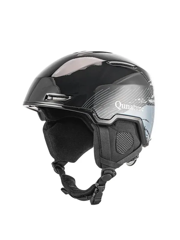 Rockbros Qunature 10130003003 Ski Helmet with Earmuffs for Snowboard Size L - Black