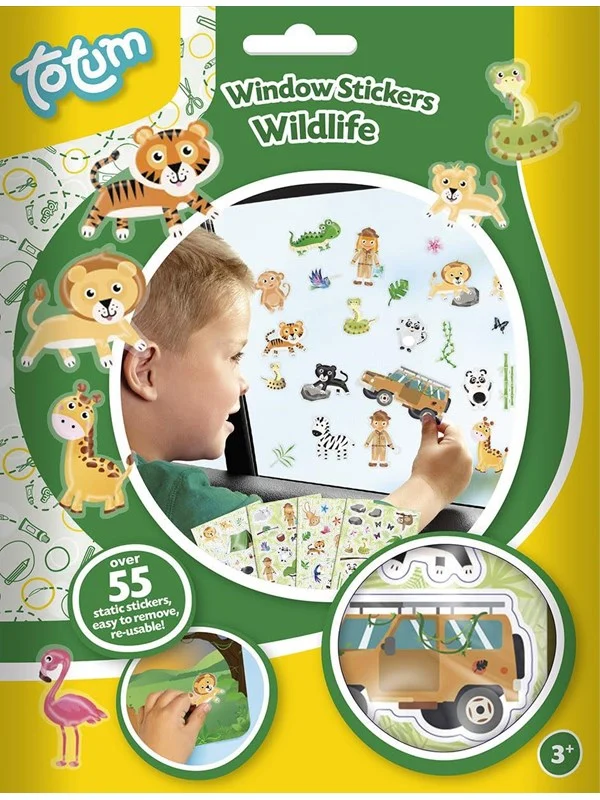 Totum Window Stickers Wildlife