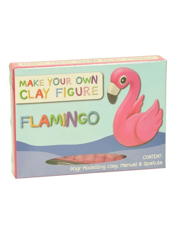 Wins Holland Make your own Clay Figure Animals (6 ass) - 90gr. Clay