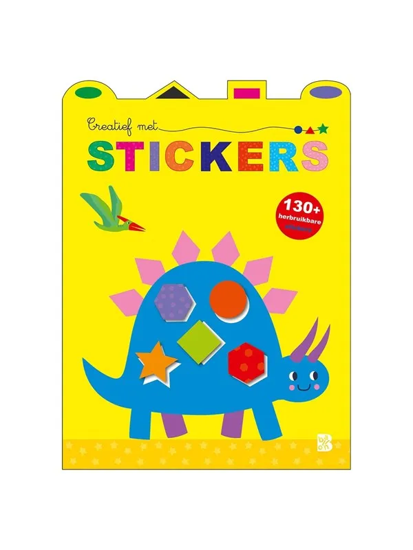 Standaard Uitgeverij Creative with Stickers - Dinosaur