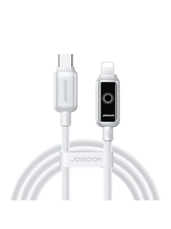 Joyroom S-A55 StarFlight 30W USB-C - Lightning cable 1.2m - white
