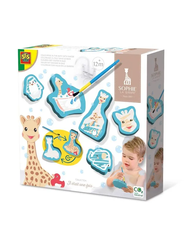 SES Creative SES Sophie La Girafe Coloring with Water in the Bath