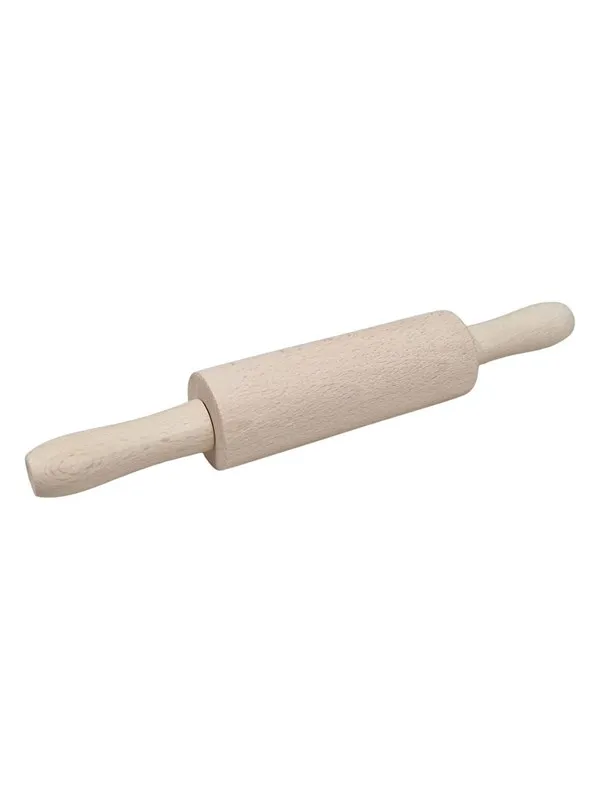 Playwood Rolling pin beechwood 23.5cm - Assorted