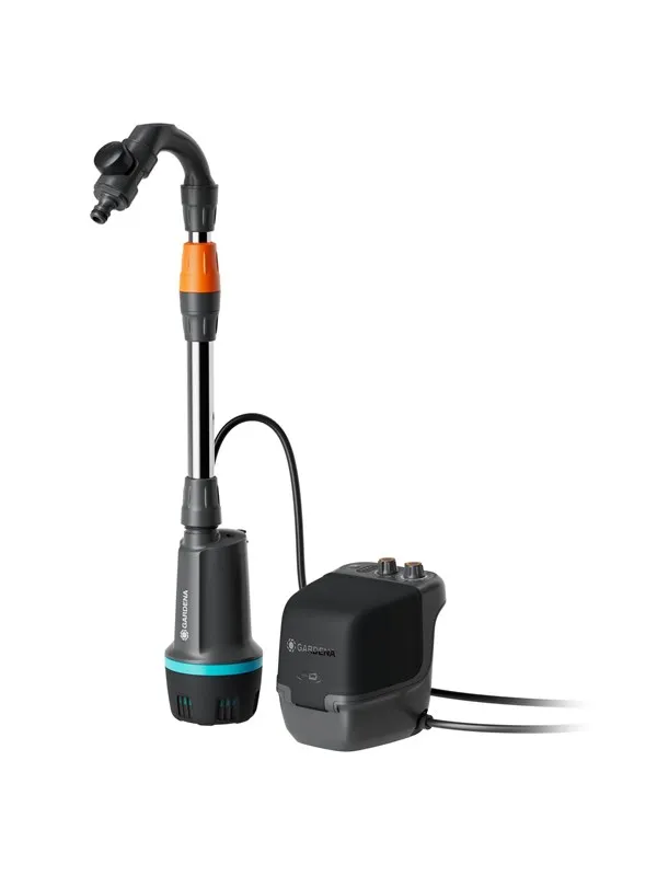 Gardena Battery Rainwater Tank Pump 2600 Comf 18V P4A Set