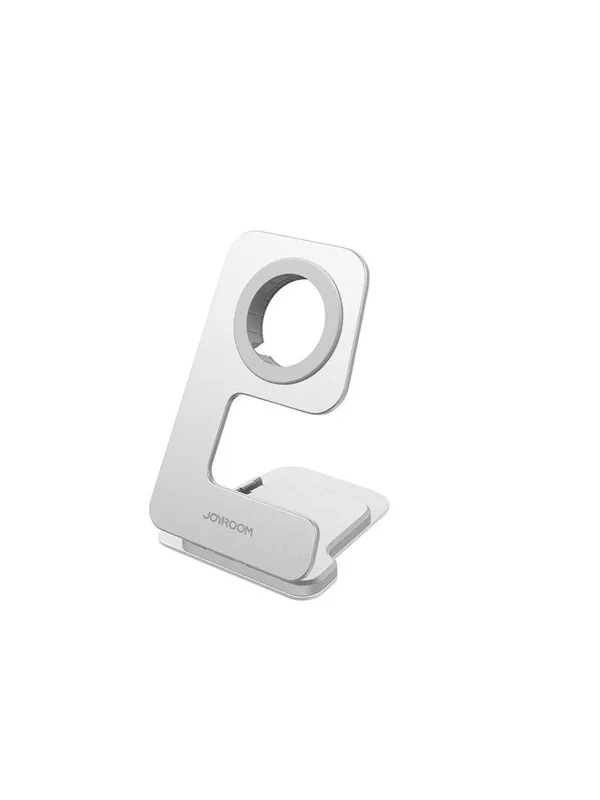 Joyroom JR-W18 inductive charger holder for smartwatches - silver