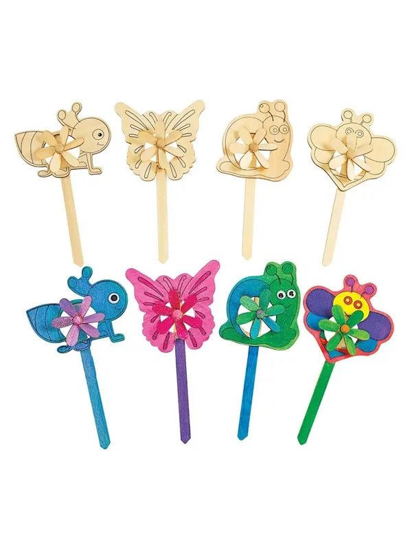 Colorations - Make Your Own Garden Windmills 12pcs.