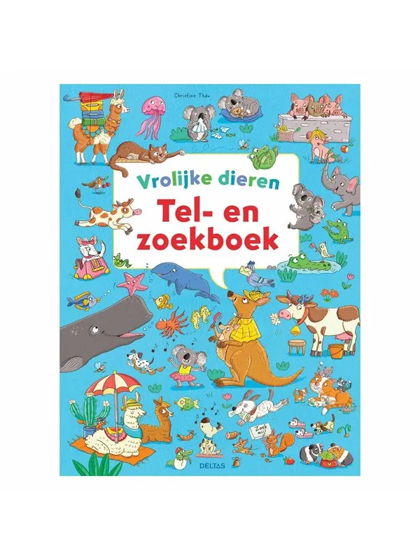 Happy Animals Count and Find Book