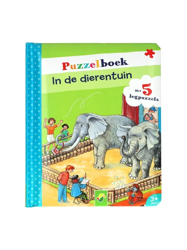 Zoo Puzzle Book (with 5 Jigsaw Puzzles)