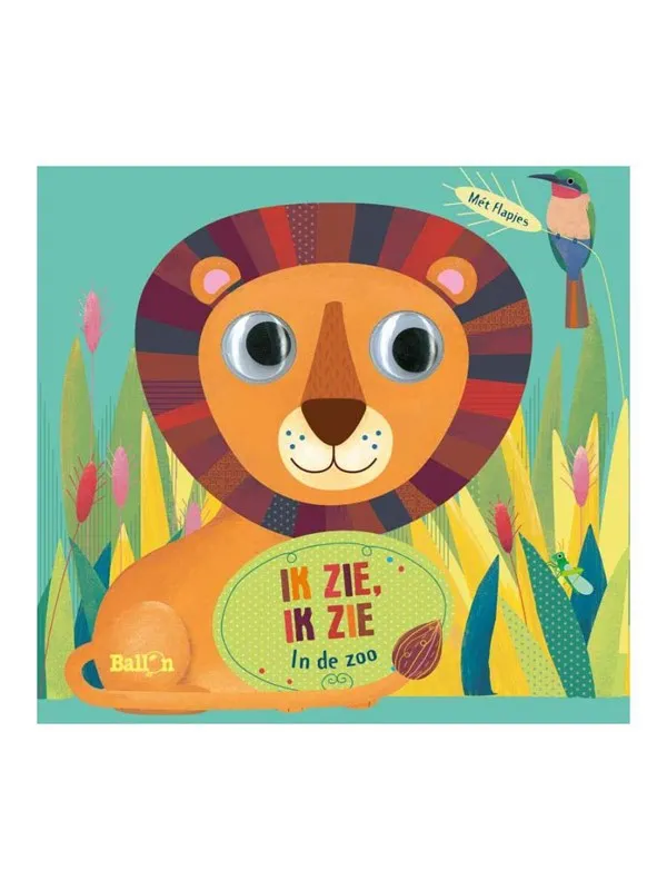 Flap book - I spy with my little eye in the zoo