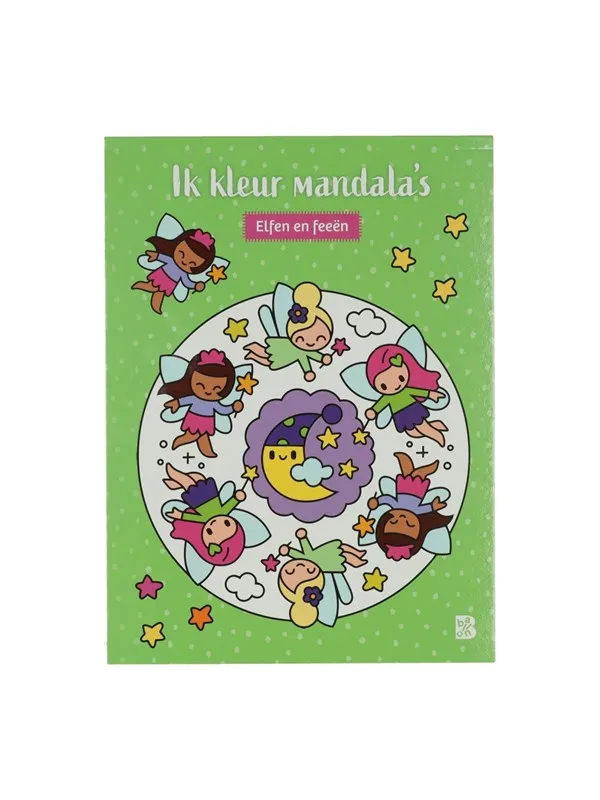 Wins Holland Mandalas Coloring Elves and Fairies Coloring Book
