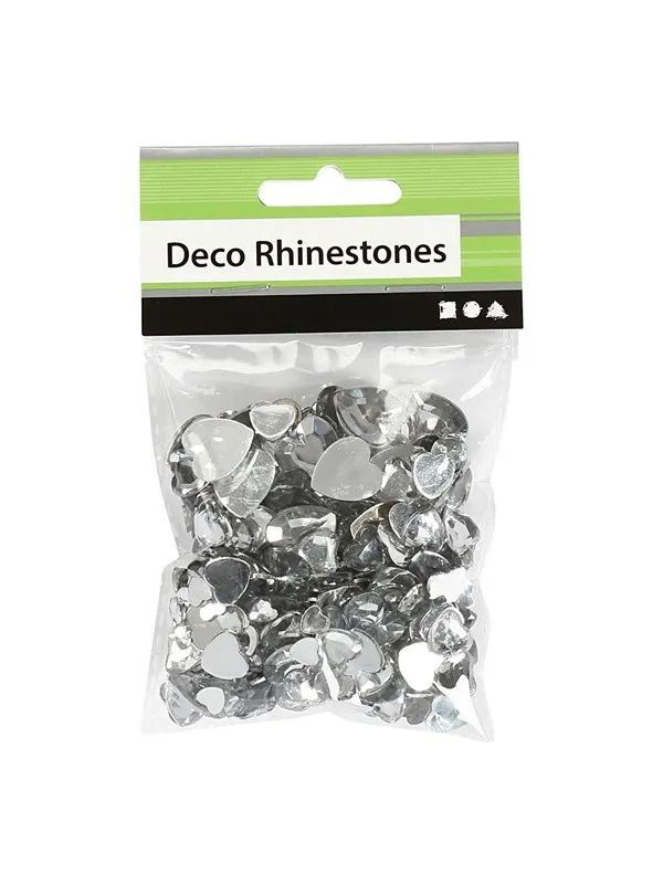 Creativ Company Rhinestones Silver Various 252 pcs.