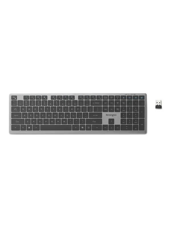 Kensington KB535 EQ - Tastatur - Engelsk - Grå