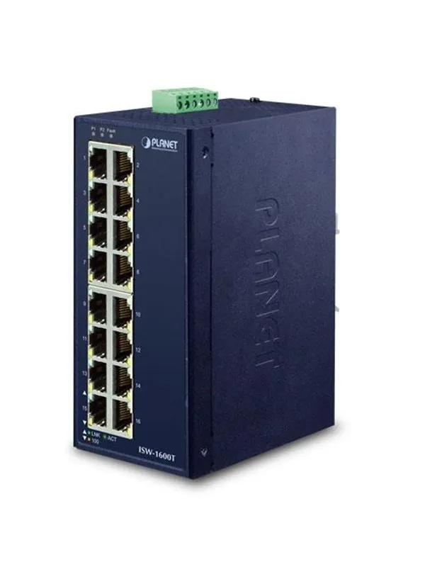 PLANET ISW-1600T - switch - 16 ports - unmanaged