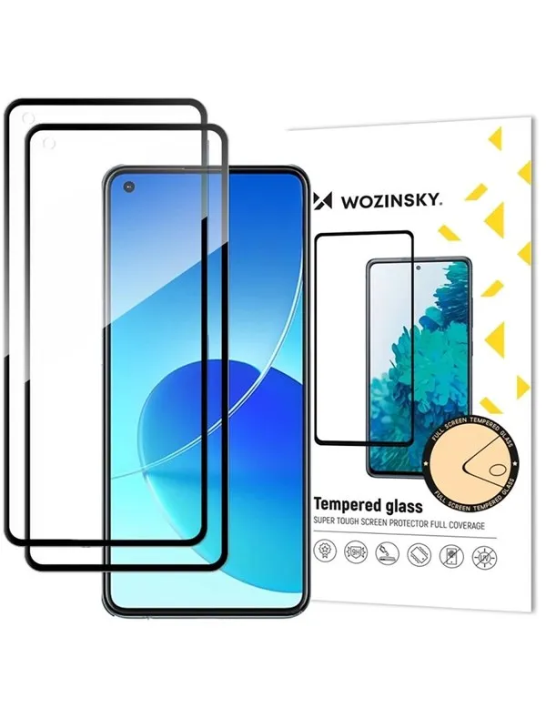 Wozinsky Full Glue Tempered Glass Tempered Glass for Xiaomi Redmi Note 14S 2-Pack