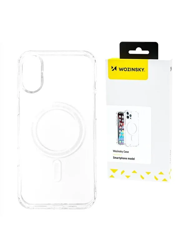 Wozinsky Ultra Clear MagSafe Case for Samsung Galaxy S25+ - Transparent