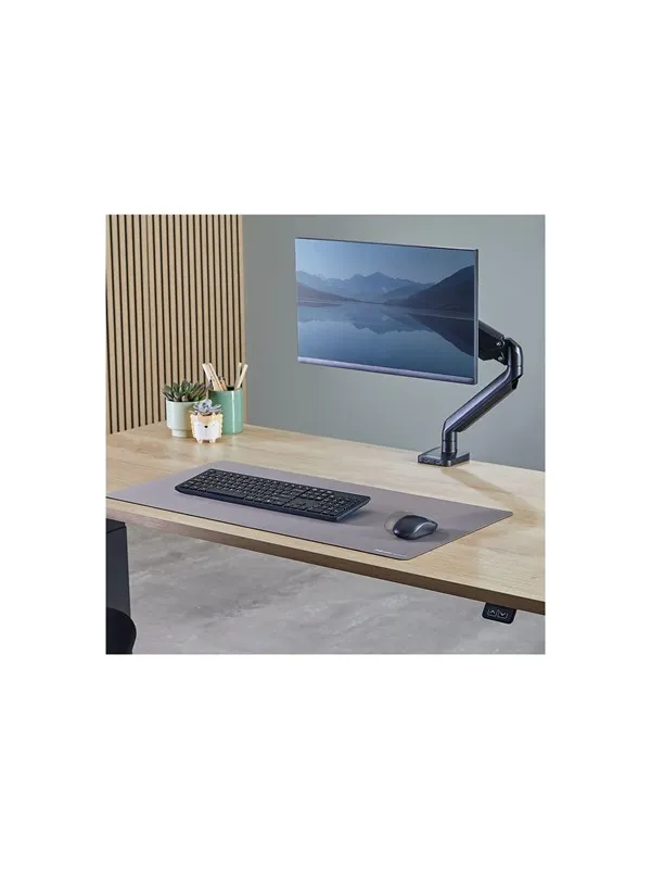 Fellowes Breyta desk mat - 80 x 40 cm - rubber - grey