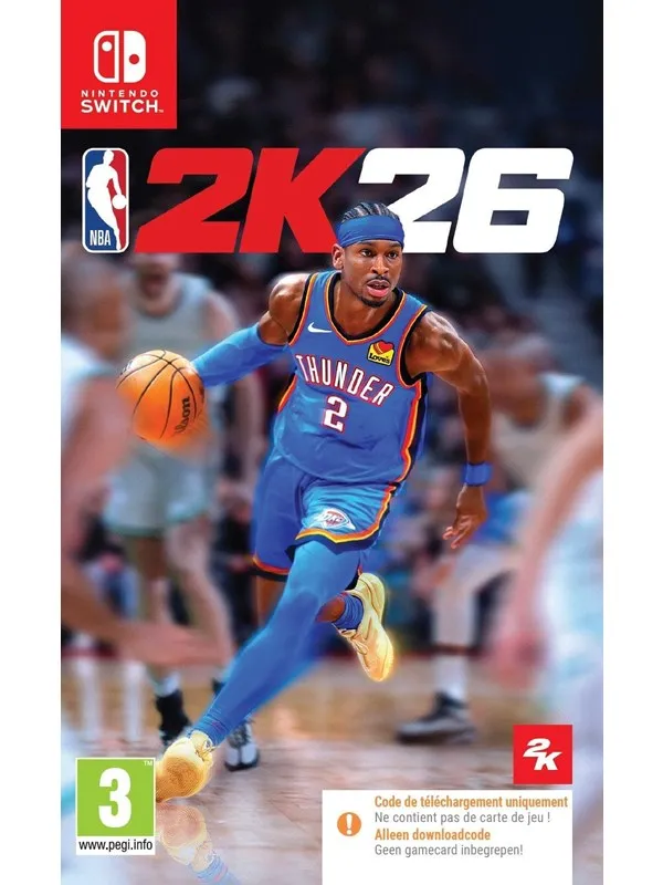 NBA 2K26 (Code in a Box) - Nintendo Switch - Sport