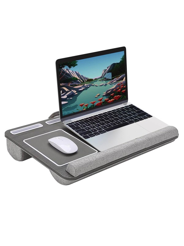 Desire2 Computer Pillow Supreme Left-Handed Gray