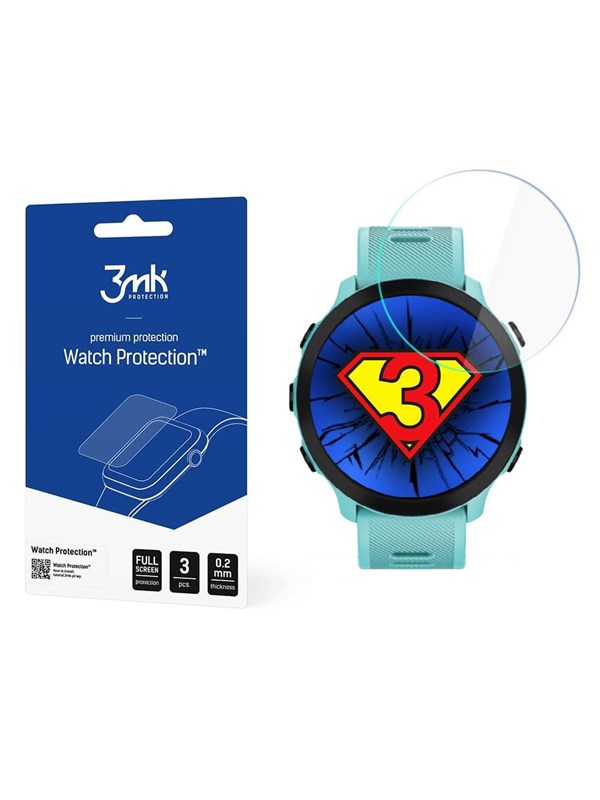 3mk Garmin Forerunner 55 -  Watch Protection™ v. FlexibleGlass Lite