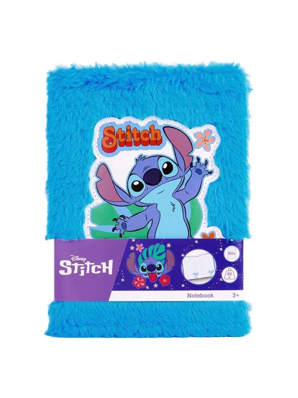 Canenco Stitch Plush Notebook Assorted