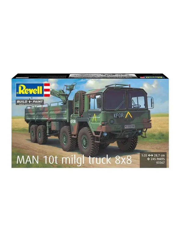 Revell Modelbouwpakket - MAN 10t milgl truck 8x8 1:35 - 245dlg.