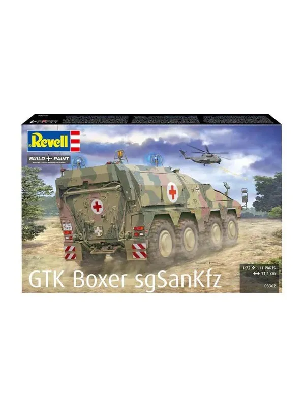 Revell Model Building Kit - GTK Boxer sgSANKfz 1:72 - 111st.