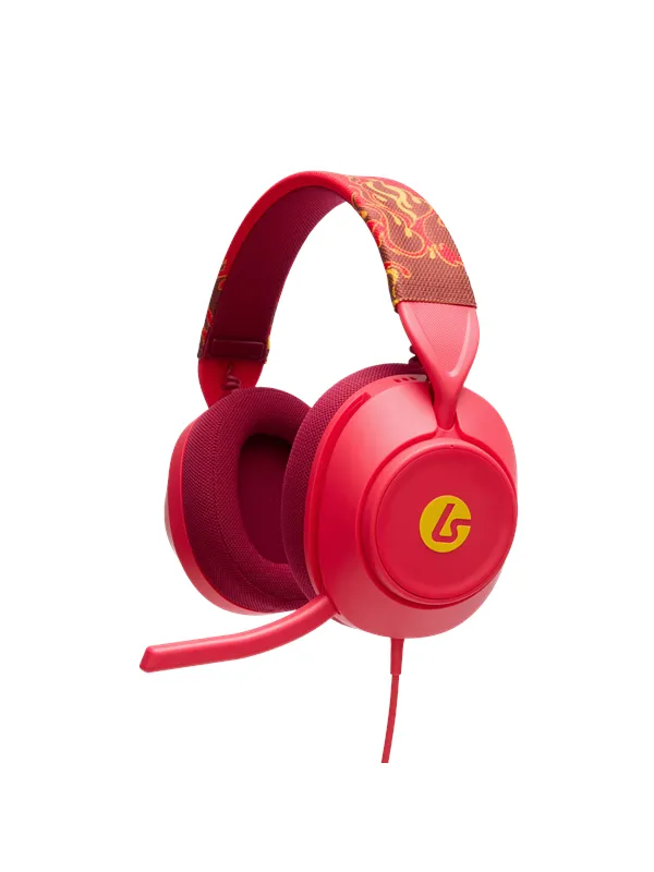 PowerA LucidSound LS10X Gen 2 kablet spillhodesett for Xbox Series X|S - Rød glød