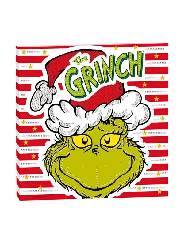 Creative Craft Group Diamond Painting Canvas The Grinch - 30x30cm