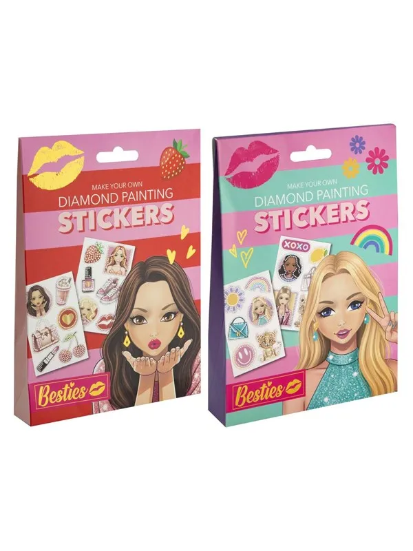 Creative Craft Group Besties Diamond Painting Stickers 12 pcs.
