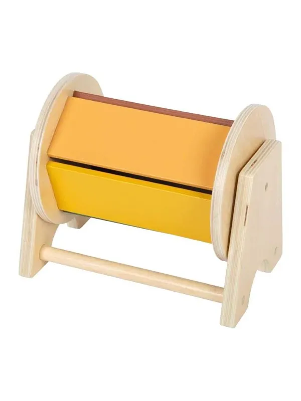 Small Foot - Wooden Montessori Spinning Drum FSC