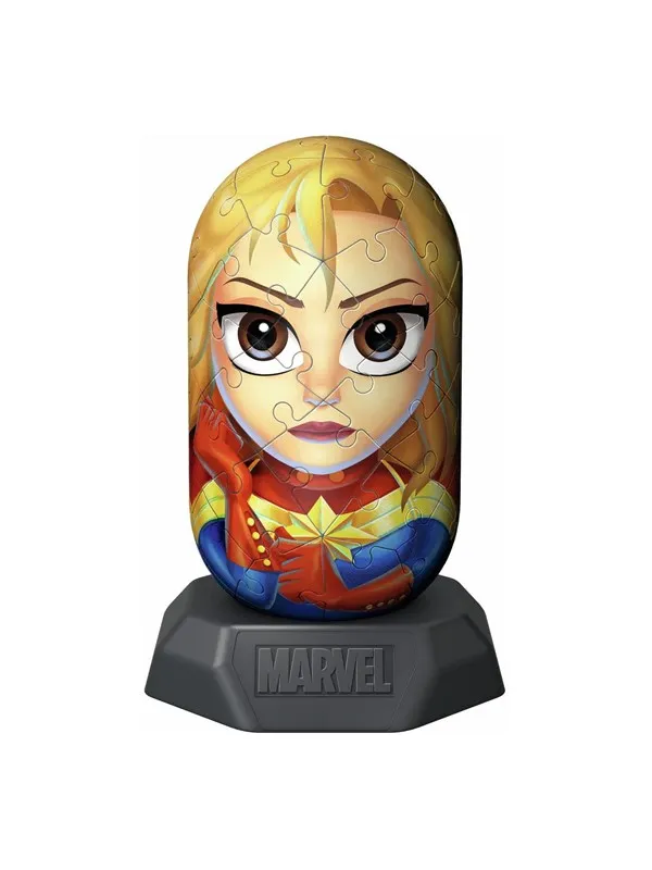 Ravensburger 3D Puzzel Hylkies Marvel Captain Marvel 54st. 3D Puslespill
