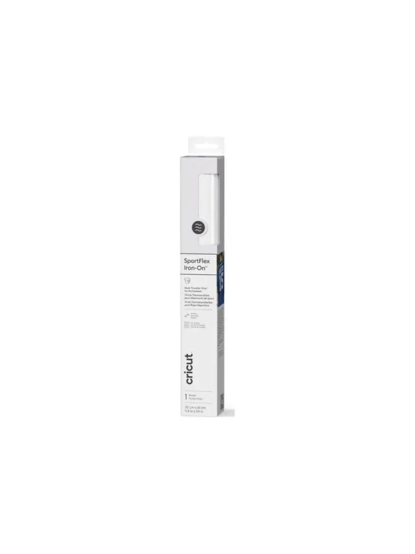 Cricut SportFlex Iron-On - heat transfer material - 30 x 61 cm - white