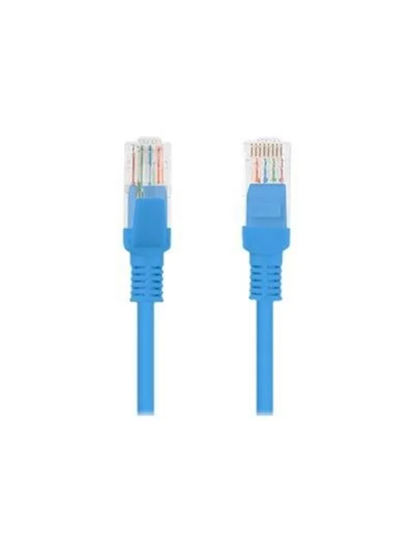 Lanberg patch cable - 10 m - blue RAL 5012 - Blå - 10m