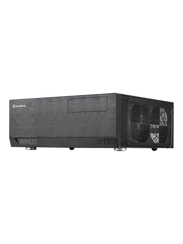 SilverStone Grandia GD09-C - Kabinett - Tower - Svart