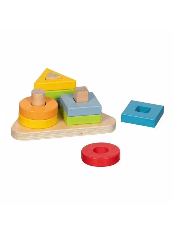 Goki Wooden Triangular Sorting Game