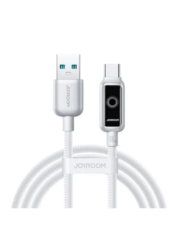 Joyroom S-A55 StarFlight 66W USB-A - USB-C Cable 1.2m - White