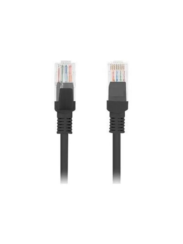 Lanberg patch cable - 30 m - black RAL 9004 - Svart - 30m