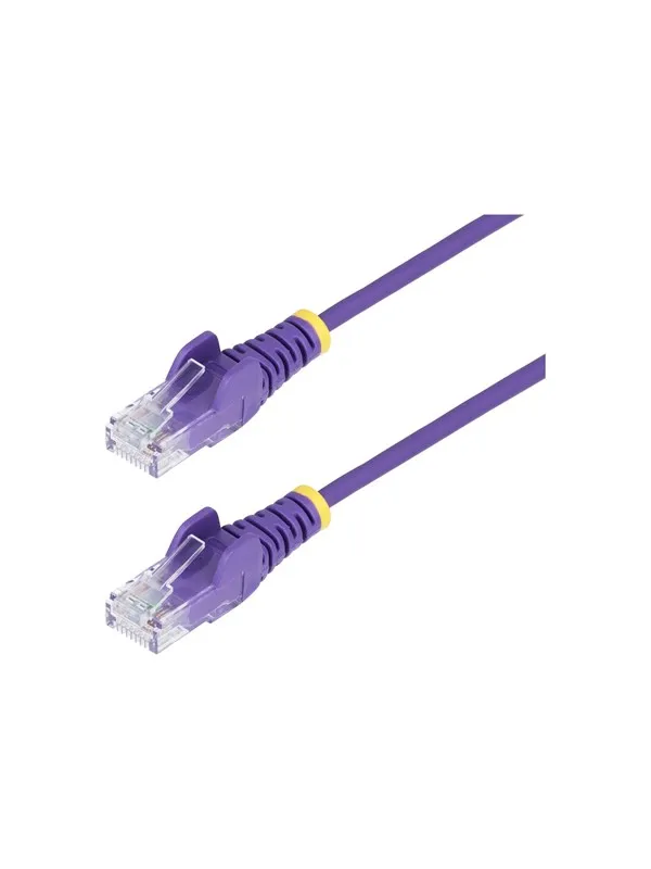 StarTech.com patch cable - purple - Purpur - 0.25m