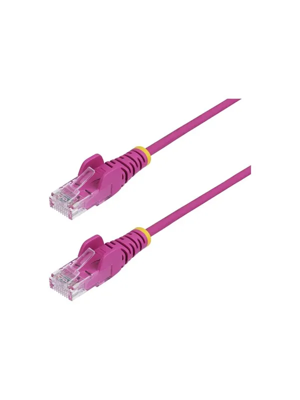 StarTech.com patch cable - pink - Rosa - 0.25m