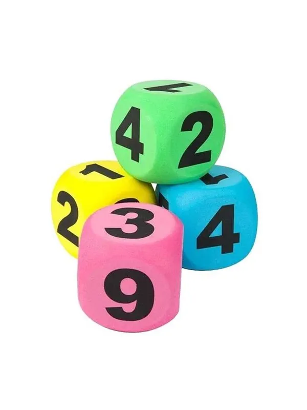 Play Out Foam Dice 10cm