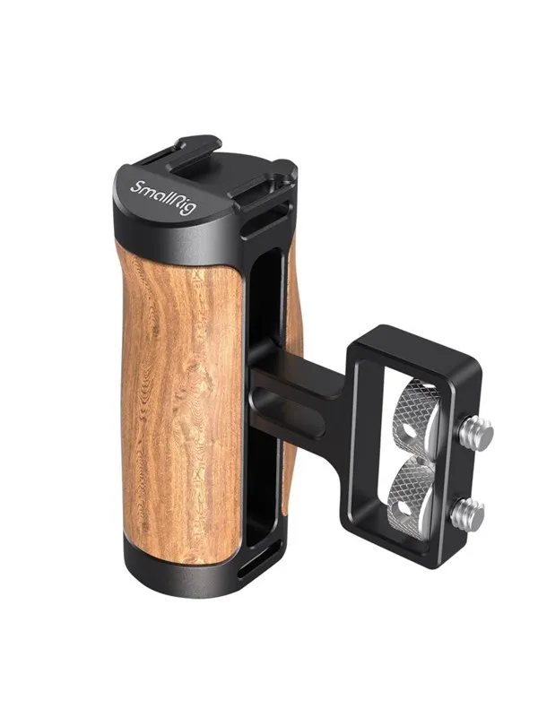 SmallRig Wooden Mini Side Handle (1/4"-20 Screws) 2913